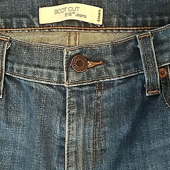 Levi's 515 Boot Cut Jeans. Sz 12 - Picture 6 of 9